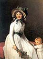 Madame Emilie Seriziat and her Son 